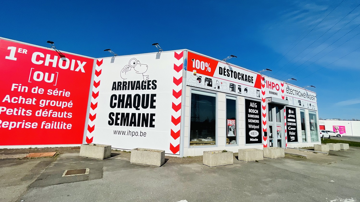 magasin IHPO à Jemeppe-sur-Sambre